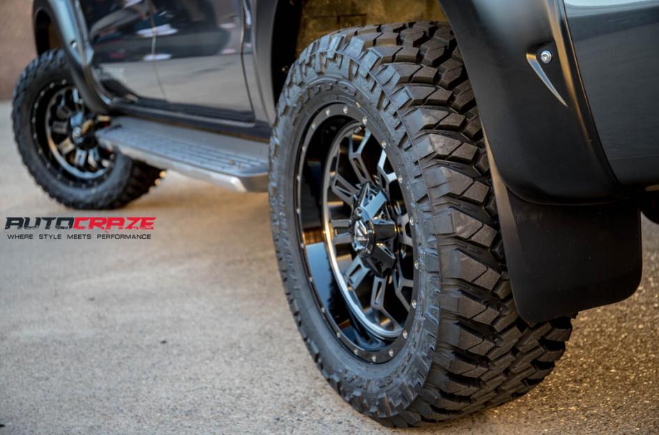 FORD RANGER CRUSH GLOSS BLACK DOUBLE DARK TINT